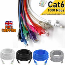 CAT6 RJ45 Ethernet Cable Network LAN Patch Lead Fast Speed Router to PC NEW Lot Network Cable price