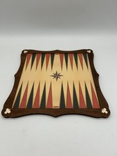Wooden Backgammon Board 24cm - British Made Backgammon price