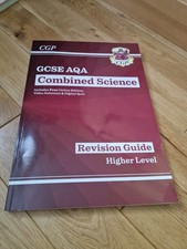 CGP GCSE Combined Science AQA Revision Guide for Higher Level Basic Proficiency Test (TYT) price