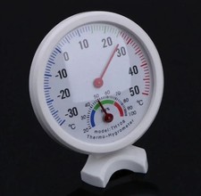 Analog Bell Thermometer Hygrometer Garden Greenhouse Outdoor Temp Humidity Gauge Thermometer price