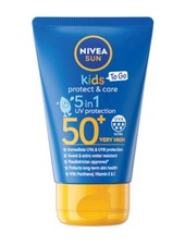 NIVEA Sun Kids Protect & Care To Go SPF 50+ Lotion 50ml Moisturising Kids Sun... Sun Creams and Lotions price