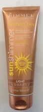 RIMMEL LONDON INSTANT TAN RANGE FOR FACE AND BODY WASH OFF 125ML Sun Creams and Lotions price