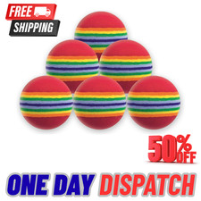 Longridge Foam Practice Golf Balls (Pack of 6 Balls) Balls price