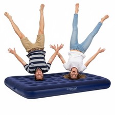 INFLATABLE AIRBED LARGE DOUBLE AIR BED FLOCKED BLOW UP INFLATABLE MATTRESS Air Mattress price