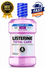 Total Care Mild Taste Mouthwash 500ml Alcohol Free Fresh Mint Antibacterial Mouthwash and Spray price