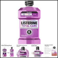 Total Care 500ml Antibacterial Mouthwash - Fresh Mint 6-in-1 Oral Solution Mouthwash and Spray price