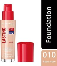 Rimmel Lasting Finish Foundation 25 Hour SPF 20 - 010 Rose Ivory 30 ml Foundations price
