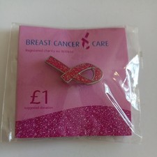 Breast Cancer Care Enamelled Pin Badge Sealed Packet. Breast Care price