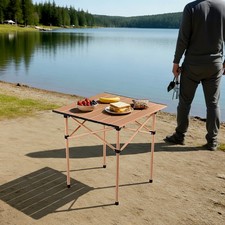 Camping Folding Table, Outdoor Folding Table, Folding Picnic Table 53*51*55 cm Camping & Picnic Table price