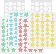 Stars and Round Pimple Patches Set, 232pcs Hydrocolloid Acne Care Patches, Multi Acne and Pimple Care price
