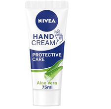 NIVEA Aloe Vera Hand Cream 75ml, 24H Moisturising for Dry Cracked Hands UK Hand Care price