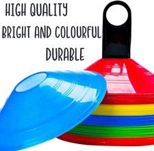 Football Cones Training Marker Sports Markers Disc Soccer Rugby Plastic sets  Football Equipment price