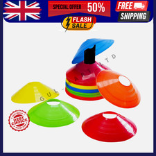 Football Cones Training Marker Sports Markers Disc Soccer Rugby Plastic sets  Football Equipment price