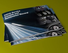 New Blank Car Service History Books Maintenance Record any Make & Model History Books price