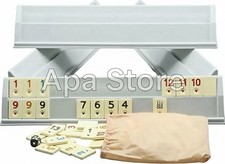 Rummy / Okey Board Game - 106 Tiles & 4 Racks - Complete Family Set Okey Sets price