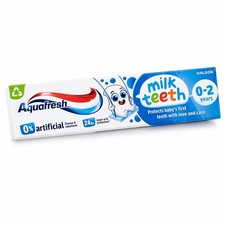 Aquafresh Paw Patrol Milk Teeth Baby Toothpaste 0-2 years Toddler Toothpaste for Baby Toothpaste price