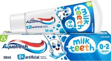Aquafresh Milk Teeth Baby Toothpaste 0-2 Years Gentle Care for Milk Teeth 50ml U Baby Toothpaste price