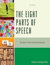 Clark - Eight Parts of Speech   Student Text and Workbook - paperback  - X555z Foreign Language Teaching Books and Sets price