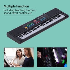 61-Key Electric Digital Piano With Phone Holder & Multi-Functions For Beginners Digital Pianos price