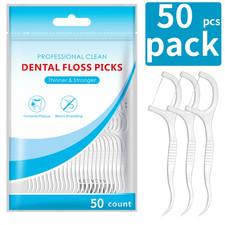 DENTAL FLOSS STICKS INTERDENTAL TOOTH HARPS TEETH PICKS ORAL PLAQUE CARE UK Dental Floss price