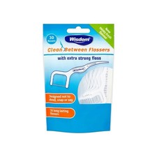 Wisdom Clean Between Flosser Pack of 30 Dental Floss price