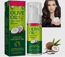 Hair Mousse for Curly Hair Styling Moose for Curling Hair Hold Anti Frizz Hair Styling Mousse price