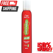 Wella Shockwaves Volume Mousse, 200ml | UK Fast Free Shipping Hair Styling Mousse price