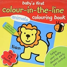 BABY'S FIRST - Colour - in the line- ANIMALS, New Books Children's Novel price