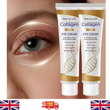 Collagen Retinol Eye Cream Anti Ageing Eye Bags Dark Circles Wrinkle Reducer HA Eye Cream price