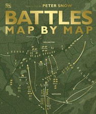 Battles Map by Map (DK History Map by Map) Hardcover [Minor Damage] World History price