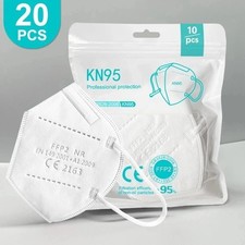 FFP2 N95 FACE MASKS, POLLEN, DUST PROTECTION, NON MEDICAL SURGICAL, 20 PCS Masks price
