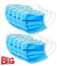 50 piece Surgical Masks 3 Ply Face Mask Covering Protection Mouth Disposable Masks price