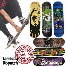 ADULT 31" Skateboard Children & Kids Christmas Gift, Beginners Double Kick Maple Skateboard price