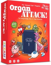 The Awkward Yeti Organ Attack! Card Game – Anatomy Card Game with 24 Organs, 100 Organs price