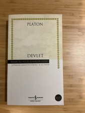 Platon Devlet - Turkish Book TURKCE Kitap Classical Turkish (Divan) Literature price