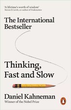 Thinking, Fast and Slow: Daniel Kahneman by Daniel Kahneman 9780141033570 PB Business Management Books price