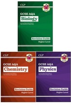 GCSE AQA Biology Physics Chemistry Revision Guides Higher Triple Science KS4 CGP YGS and LYS Books price