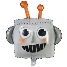 Robot Balloon Space Sci-fi Birthday Party Decor Science Technology Helium/Air Science & Technology price