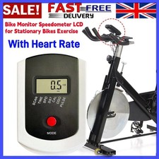 For Stationary Bikes Exercise Bike Computer Replacement Monitor Speedometer LCD Exercise Bikes price