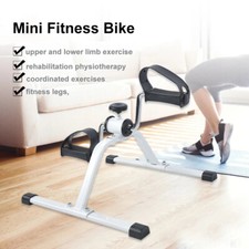 Mini Exercise Bike Under Desk Pedal Exerciser Cycle Arm Leg Peddler Exercise Bikes price