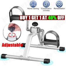 Mini Exercise Bike Pedal Exerciser Arm Leg Cycle Machine Adjustable Resistance Exercise Bikes price