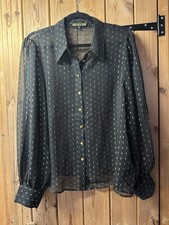 Biba Sheer Blouse Size 18 Blouse price