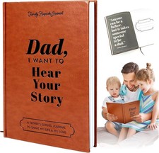 Dad I Want to Hear Your Story Journal Gift for Dad,Tell Me Your Story Dad Birthd Story Books price