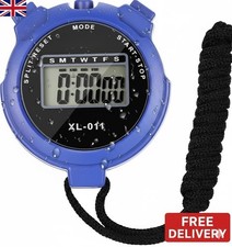 Waterproof Digital Stopwatch Timer Sports Clock Handheld Alarm Counter UK Stopwatch price