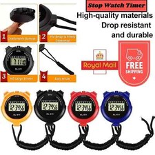 New Digital Handheld Sports Stopwatch Stop Watch Timer Alarm Counter Seller uk⏱ Stopwatch price
