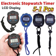 Multi-Function Electronic Stopwatch Handheld Chronometer Waterproof Pocket Stopw Stopwatch price