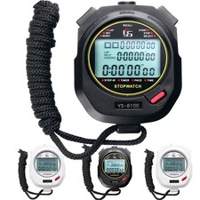 New Digital Handheld Sports Stopwatch Stop Watch Timer Alarm Counter UK Seller Stopwatch price
