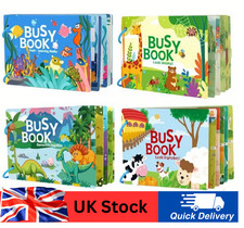 Set of Busy Book Preschool Learning Activity For Toddlers Educational Toys Gift Education Sets price