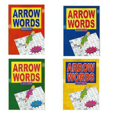 A4 ARROW WORD PUZZLE BOOKS ADULT Crossword Type Brain Games 67 Puzzles Per Book Youth Books price