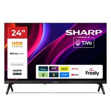 SHARP 24 Inch TV HD TiVo Frameless Smart TV 24HE2245K 3 HDMI Inputs Televisions price